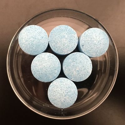 Tabella giallo blu ha raffinato il multiplo del sale colora il contenuto di 99%