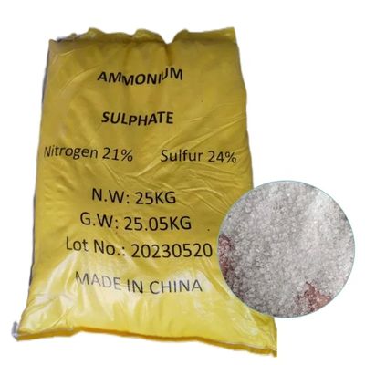 MSDS COA Bianco cristallino (NH4) 2SO4 Solfato di ammonio Prodotto chimico per concimi Certificato ISO